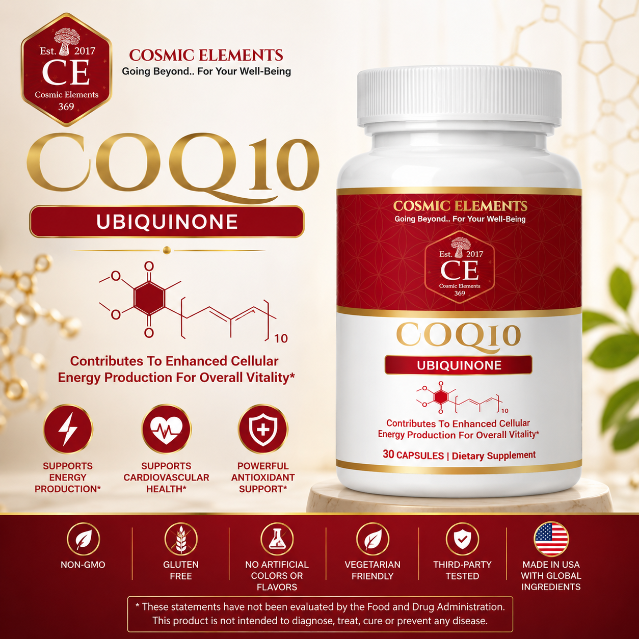 CoQ10 Ubiquinone